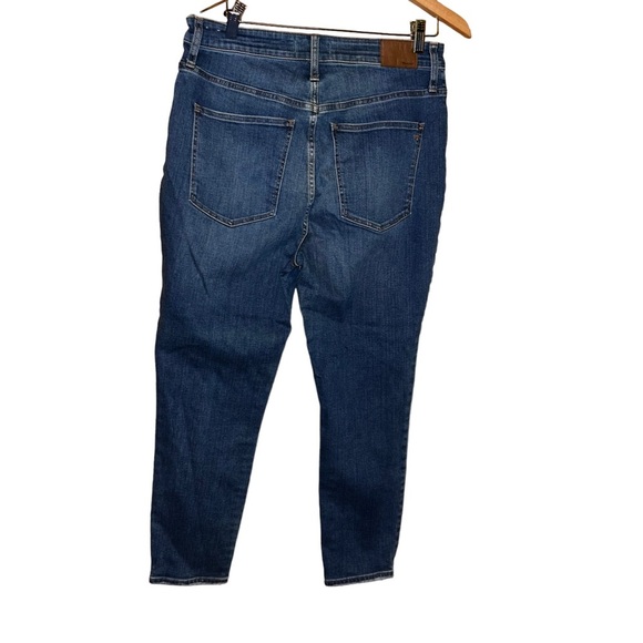 Madewell Curvy High-Rise Skinny Crop stretch Jeans style mc705 size 31 - Picture 3 of 7